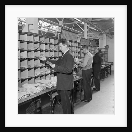 Isle of Man Post Office sorting depot by Manx Press Pictures