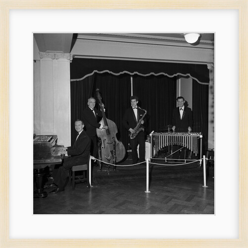 Band at the Belle Vue, Isle of Man by Manx Press Pictures