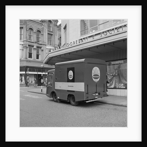 Co-op electric van, Douglas by Manx Press Pictures