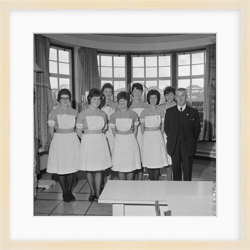 Nurses pass SRN exams at Nurses Home, Isle of Man by Manx Press Pictures