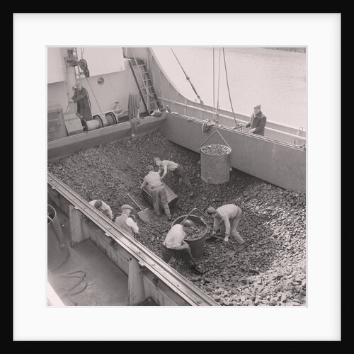 Coal boat for Coal Board by Manx Press Pictures