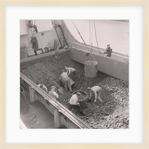 Coal boat for Coal Board by Manx Press Pictures