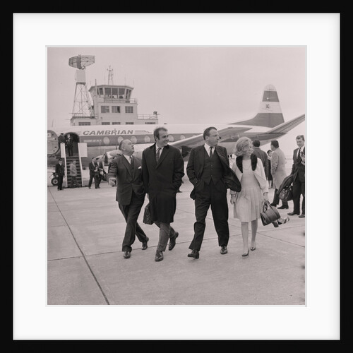 Sean Connery at Ronaldsway Airport by Manx Press Pictures