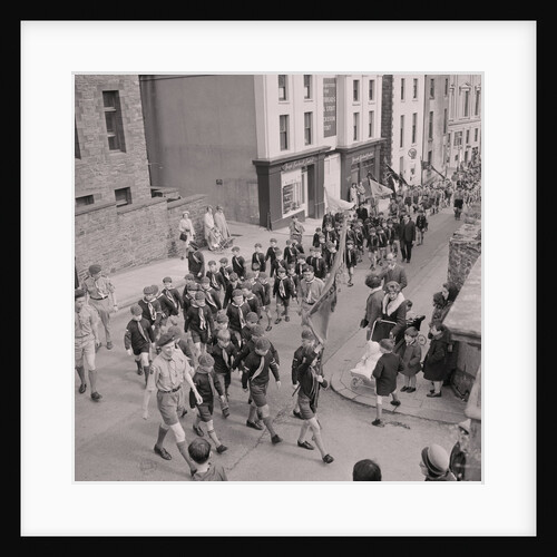 Scout Parade on St George's Day by Manx Press Pictures