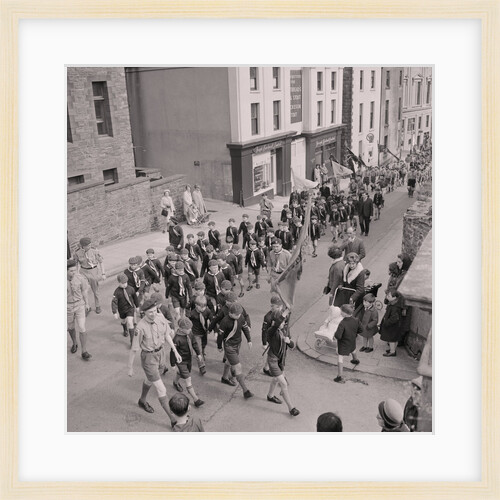 Scout Parade on St George's Day by Manx Press Pictures