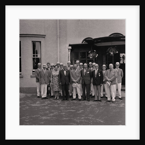 Empire Games Team, Government House by Manx Press Pictures