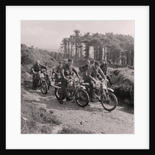 Two day motorcycle trial by Manx Press Pictures
