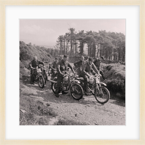 Two day motorcycle trial by Manx Press Pictures