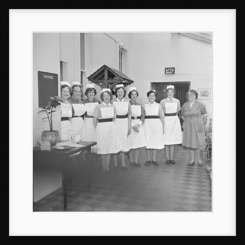 Hospital matron and nursing staff, Isle of Man by Manx Press Pictures