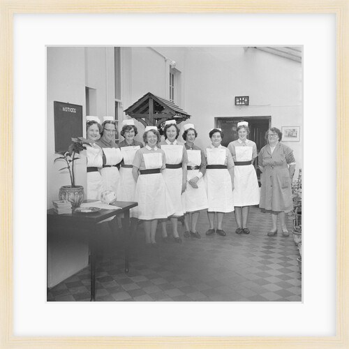 Hospital matron and nursing staff, Isle of Man by Manx Press Pictures