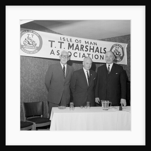 Isle of Man TT Marshals Association with Fred Frith by Manx Press Pictures