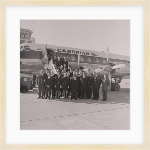 Town Band at Ronaldsway Airport by Manx Press Pictures