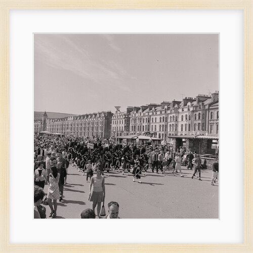 Scottish Parade on Douglas Promenade by Manx Press Pictures