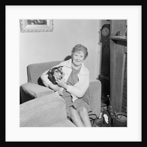 Isleof Man Times Personality with dog, Ramsey by Manx Press Pictures