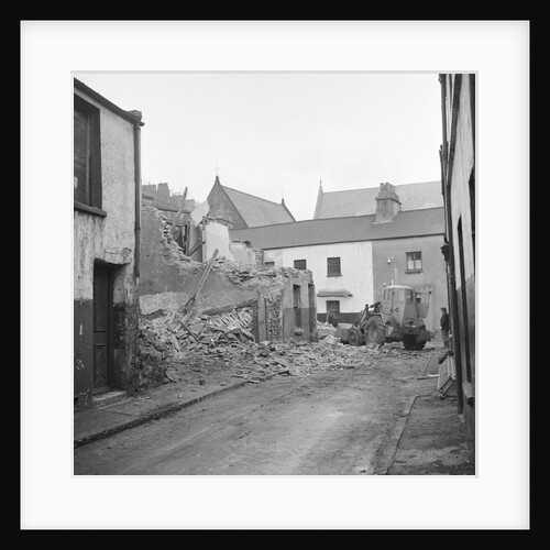 Demolition of Chester Street, Douglas by Manx Press Pictures