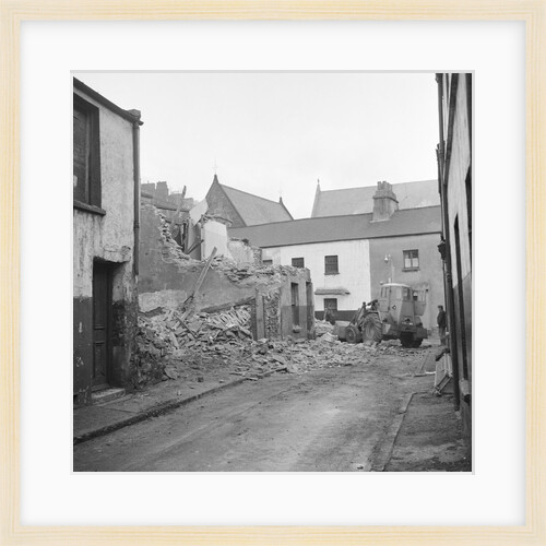 Demolition of Chester Street, Douglas by Manx Press Pictures