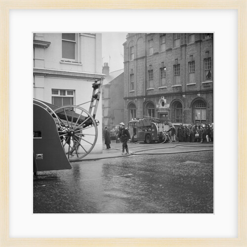 Fire at Colebourne's, Isle of Man by Manx Press Pictures