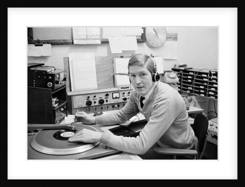 Manx Radio broadcaster by Manx Press Pictures