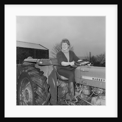 Miss Kneen, Ballacraine Farm by Manx Press Pictures