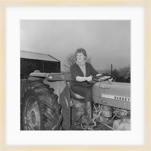 Miss Kneen, Ballacraine Farm by Manx Press Pictures