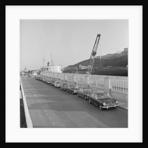 Cars at Douglas Pier by Manx Press Pictures