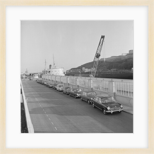 Cars at Douglas Pier by Manx Press Pictures