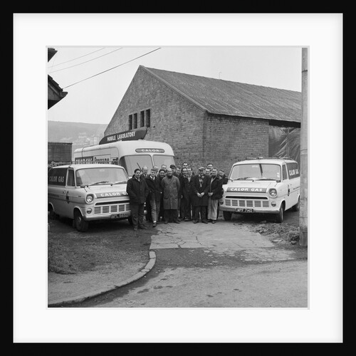Calor Gas vans and crew, Isle of Man by Manx Press Pictures