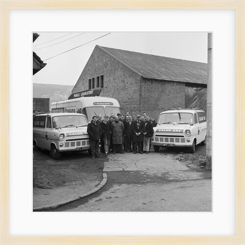 Calor Gas vans and crew, Isle of Man by Manx Press Pictures
