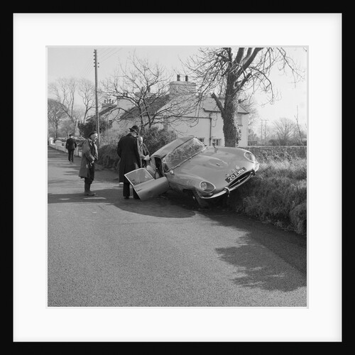 Car crash at St Johns by Manx Press Pictures