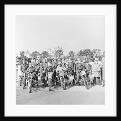 Motor Cycle Trial, The Grandstand, Douglas by Manx Press Pictures