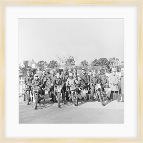 Motor Cycle Trial, The Grandstand, Douglas by Manx Press Pictures