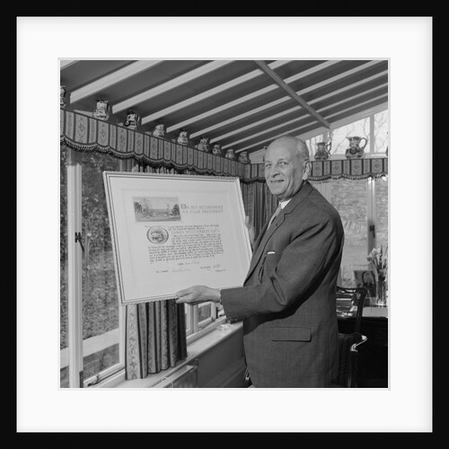 Presentation to James Mylchreest Cain on his retirement as Douglas Golf Club President by Manx Press Pictures