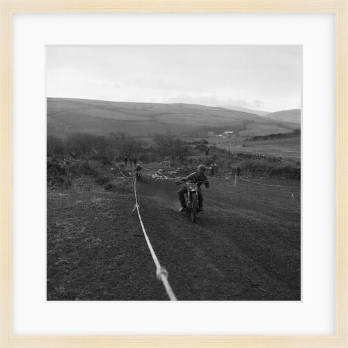 Yorkshire vs Isle of Man motor cycle scramble, Isle of Man by Manx Press Pictures