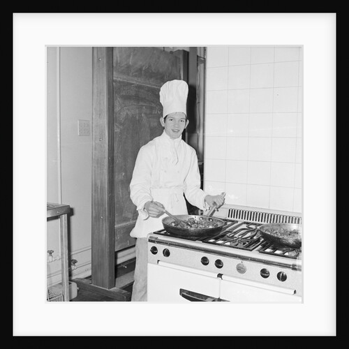 Chef 'boy wonder' Domestic Science College, Isle of Man by Manx Press Pictures