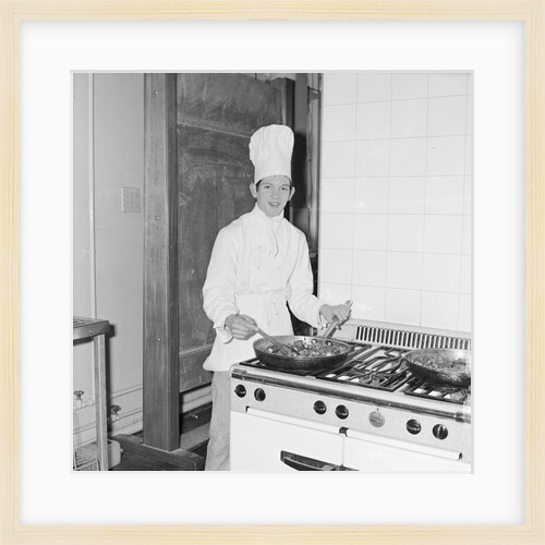 Chef 'boy wonder' Domestic Science College, Isle of Man by Manx Press Pictures