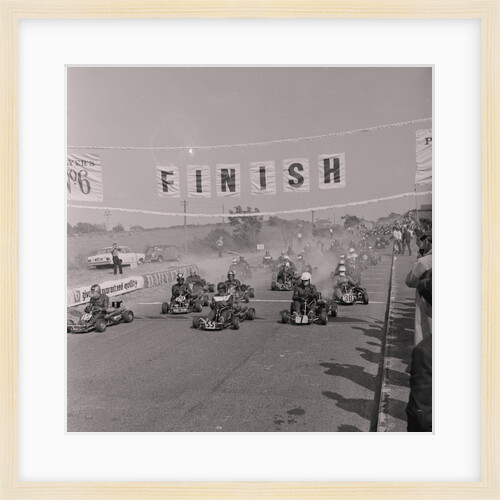 Go-kart racing by Manx Press Pictures