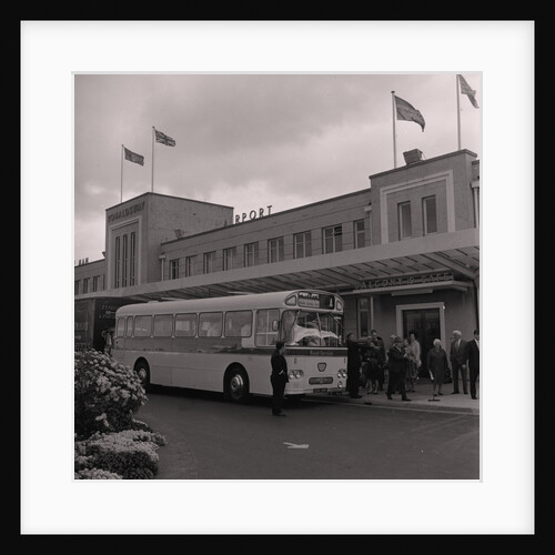 Bus at Ronaldsway Airport by Manx Press Pictures