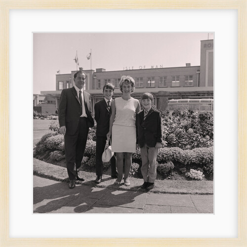 Free holiday winners, Ronaldsway Airport by Manx Press Pictures