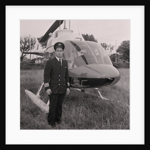 Manx Grand Prix helicopter by Manx Press Pictures