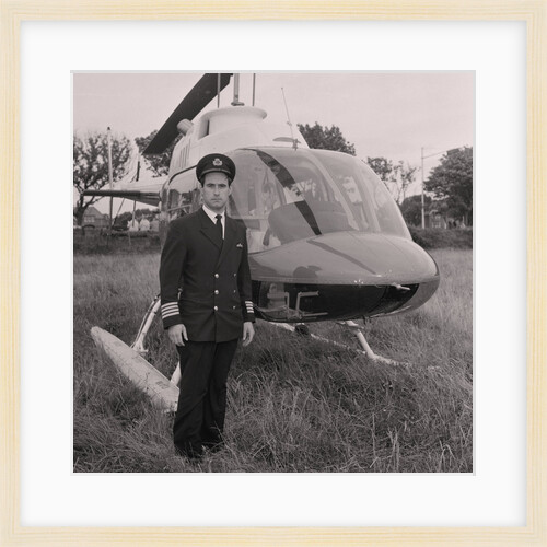 Manx Grand Prix helicopter by Manx Press Pictures