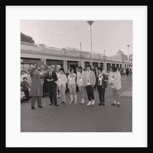Start of the Women's Parish Walk by Manx Press Pictures