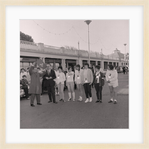 Start of the Women's Parish Walk by Manx Press Pictures