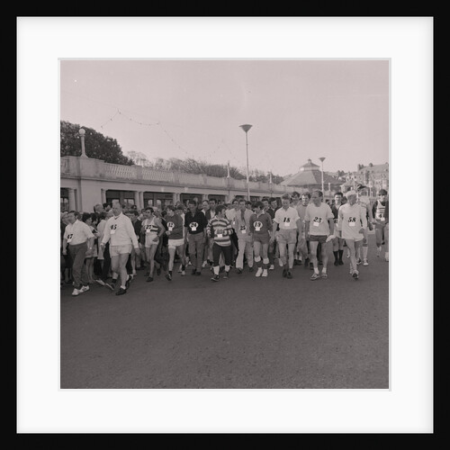 Start of the Men's Parish Walk by Manx Press Pictures