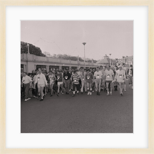 Start of the Men's Parish Walk by Manx Press Pictures