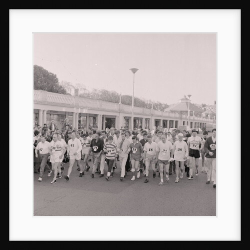 Start of the Men's Parish Walk by Manx Press Pictures