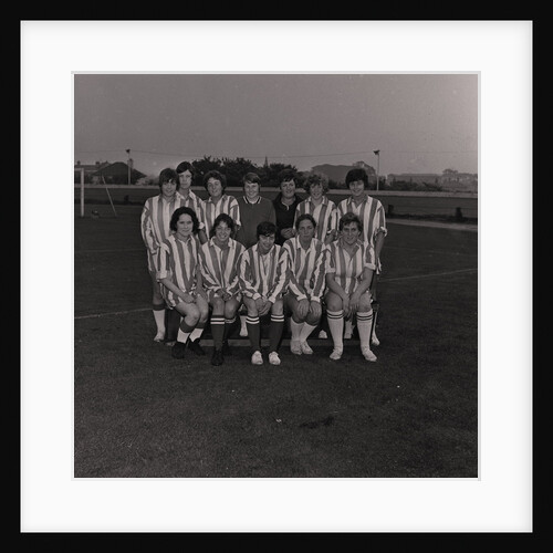 Women's football team, Onchan by Manx Press Pictures