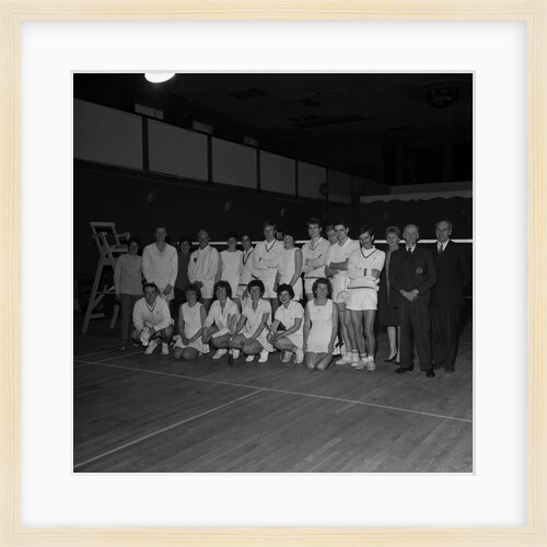 Badminton at Holiday Centre, Isle of Man by Manx Press Pictures
