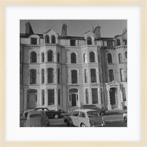 Boarding houses on Douglas Promenade by Manx Press Pictures