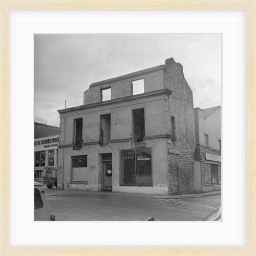 Weighbridge demolition, Isle of Man by Manx Press Pictures