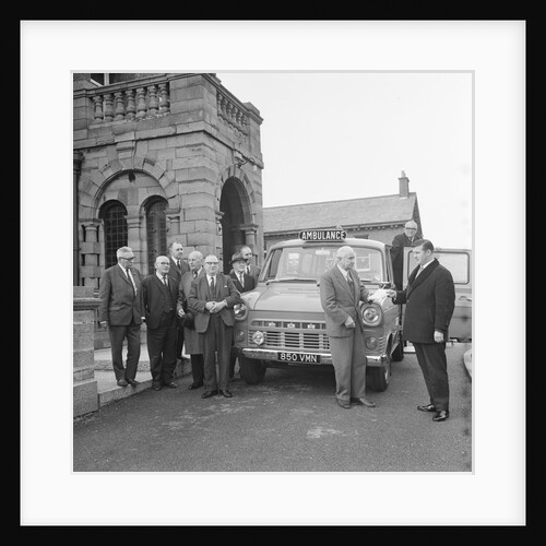 New Ford ambulances, Isle of Man by Manx Press Pictures